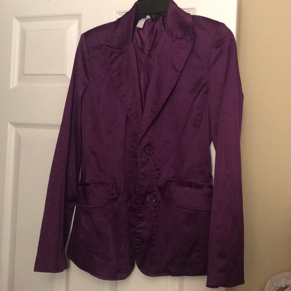 Satin Blazer